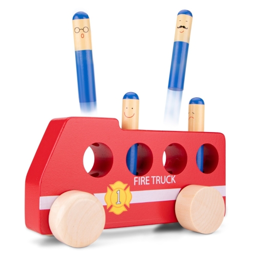 Neues klassisches Spielzeug Pop Up Feuerwehrauto