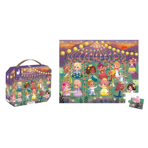 Janod Puzzle Prinzessin Party