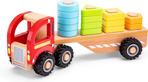Neu Classic Toys Truck mit geometrischen Formen