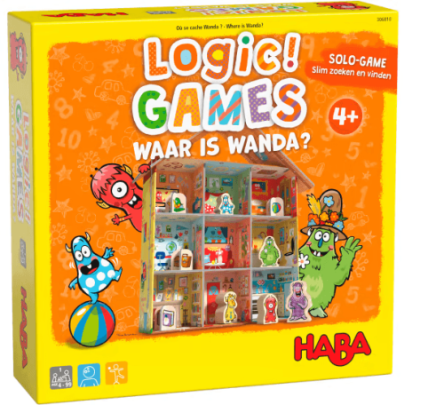 Haba Spiel Logic! GAMES Wo ist Wanda (Niederländisch) 