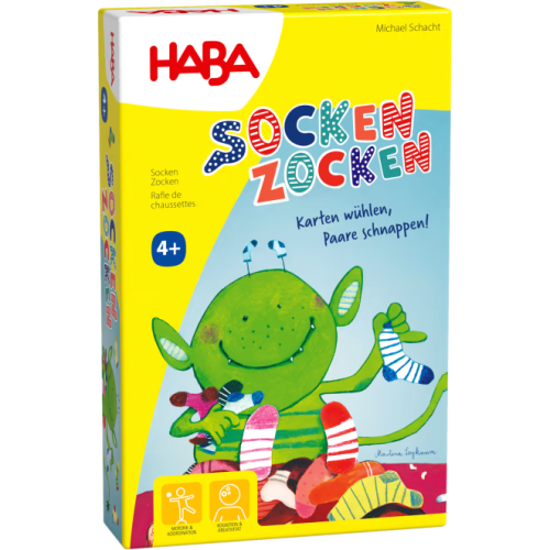 Haba-Spiel Sokken zoeken (Niederländisch) 