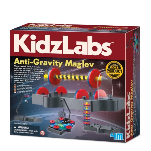 4M Kidzlabs Anti-Gravitations-Magnetschwebebahn