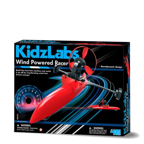 4M Kidzlabs Windbetriebener Rennwagen