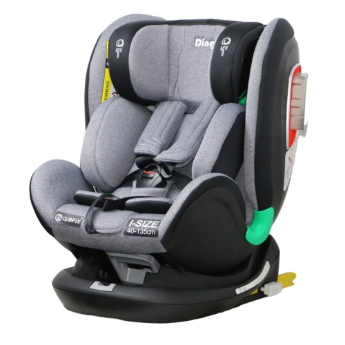 Ding Philo Autositz 40-135cm schwarz-grau