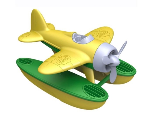 Green Toys Wasserflugzeug (gelbe Flügel)