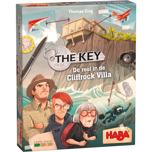 Haba-Spiel Der Schlüssel Der Raub in Cliffrock Villa