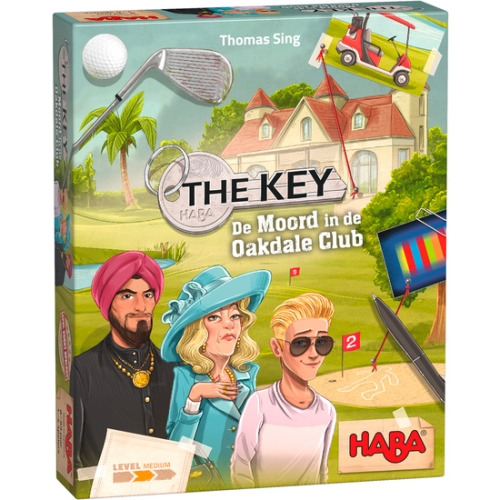 Haba-Spiel The key mord im Oakdale Club