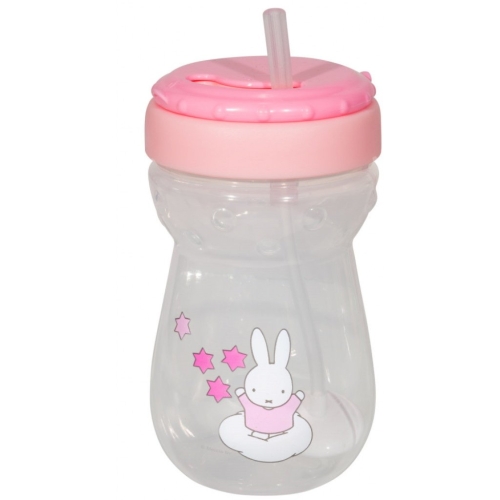 Miffy Strohbecher 360ml Rosa