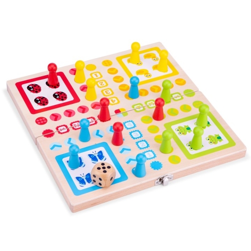Neues klassisches Spielzeugspiel Ludo