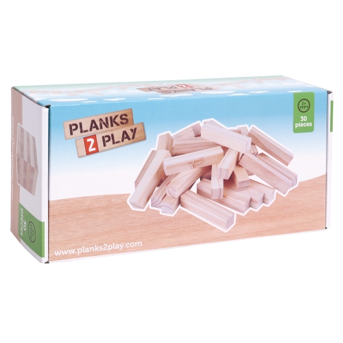 Planks2Play Holzsäulen 30 Stück groß
