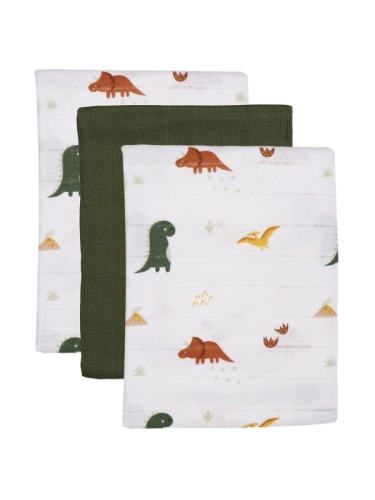 Blush &amp; Blossom - Mullwindeln - 6er Pack Dinosaurier