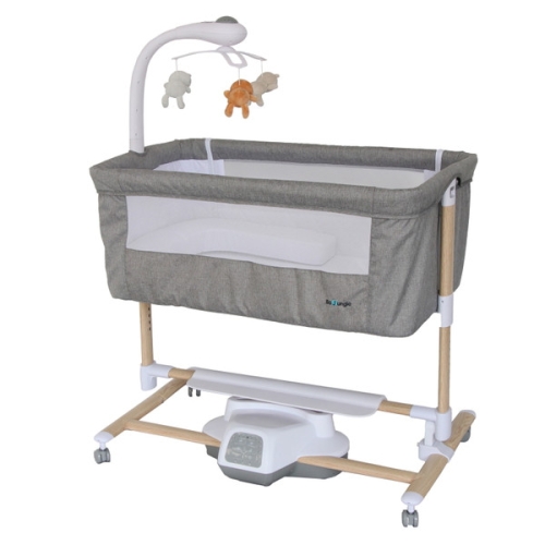 BoJungle B-Pure Automatische Wiege Weiß/Grau