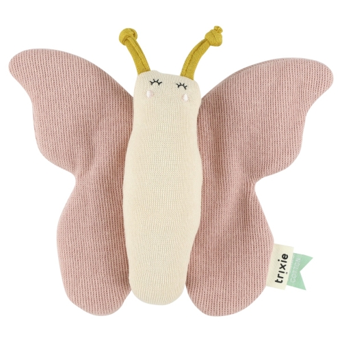 Trixie Knitted Toys Squeeze Rassel Schmetterling