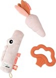 Done by Deer Tiny Activity Toy Set Croco Powder Pink (3 Teile)