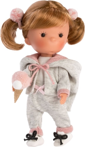 Llorens Miss Minis Puppe Pixi Rosa mit Eiscreme 26 cm