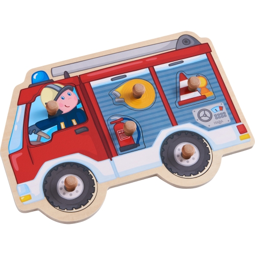 Haba Inlay Puzzle Feuerwehrauto