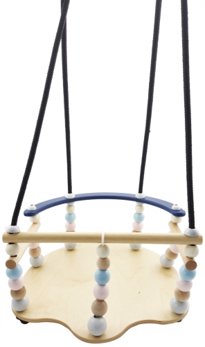 Hess Baby Schaukelzaun Luxus mit Pastellperlen
