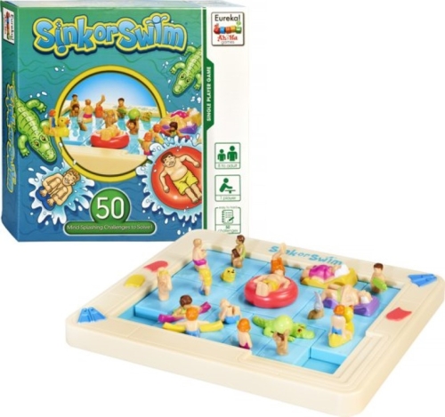 Ah! Ha Ein Kinderspiel Waschbecken oder Schwimmen