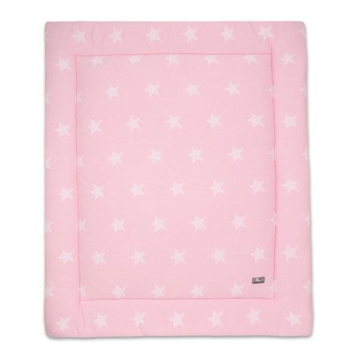 Baby nur Boxcloth Star Baby Pink (80x100)