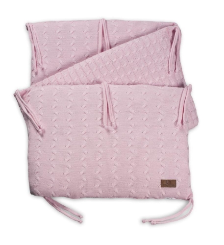 Baby nur Bedbumper Kabel Uni Baby Pink