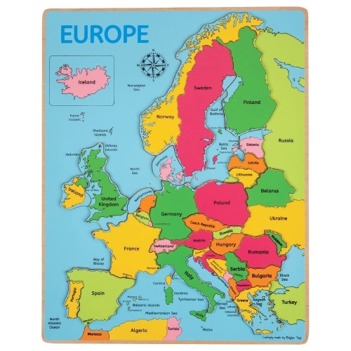 BigJigs Puzzle Europa