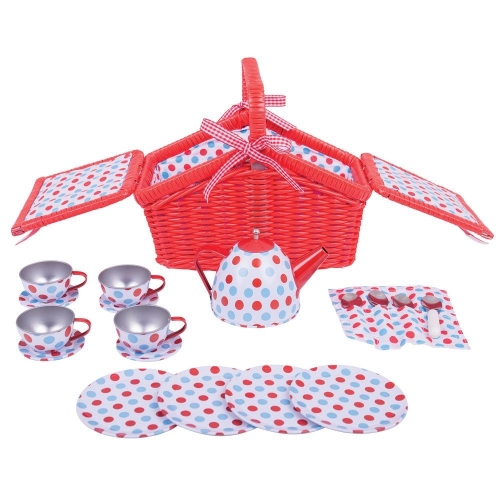 BigJigs-Teeservice im Picknickkorb