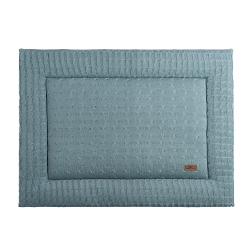 Baby's nur Boxcloth Kabel Stonegreen (85x100)