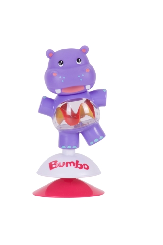 Bumbo-Spielzeug mit Saugnapf Hildi Nilpferd