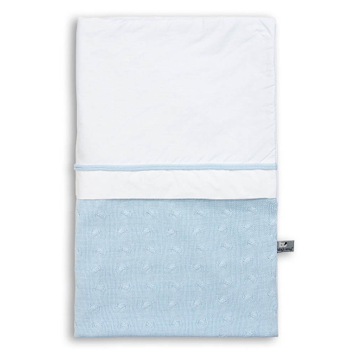 Baby&#39;s Only Bettbezug 100x135 cm Kabel Baby Blue