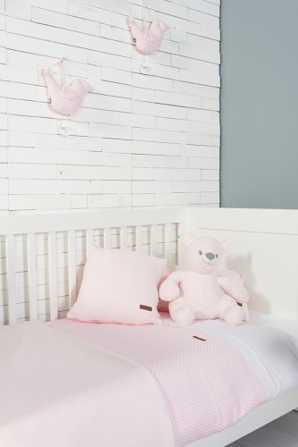 Baby nur Bettbezug 100x135 cm Sun Classic Pink / Baby Pink