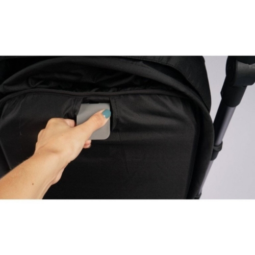 Ding Joye Kinderwagen Schwarz 3 im 1 mit Autositz