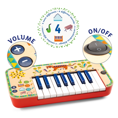 Djeco Elektro-Synthesizer Animambo