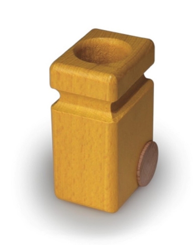Fagus Holzbehälter Gelb