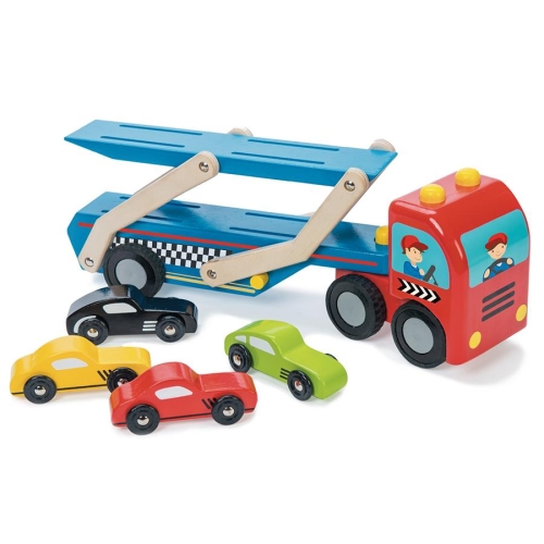 Le Toy Van Rennwagentransporter