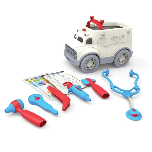 Green Toys Krankenwagen und Arztausrüstung