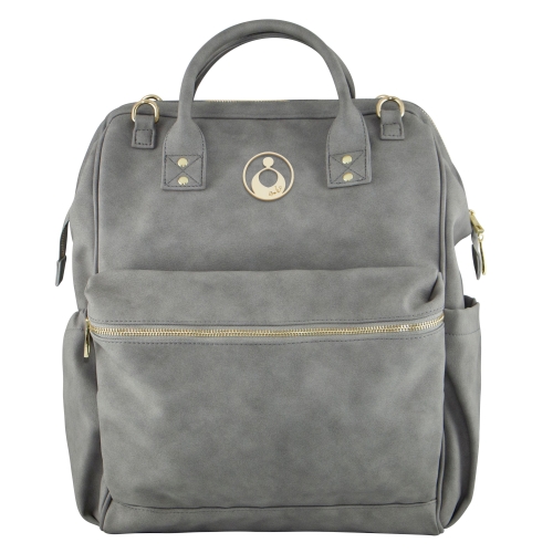 Isoki Rucksack / Wickeltasche Byron Stone Grey