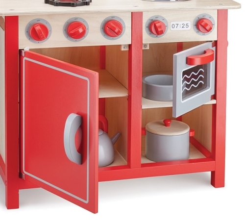 New Classic Toys Küche Bon Appetit Rot
