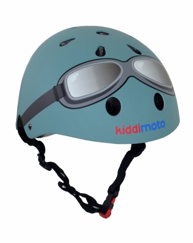 Kiddimoto Kinderhelm Pastellblau M.