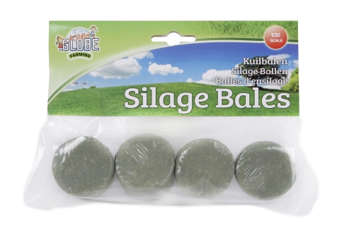 Kids Globe 4 runde Silageballen