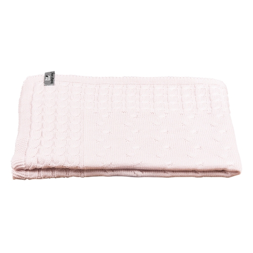Baby&#39;s Only Kinderbettdecke Kabel Classic Pink