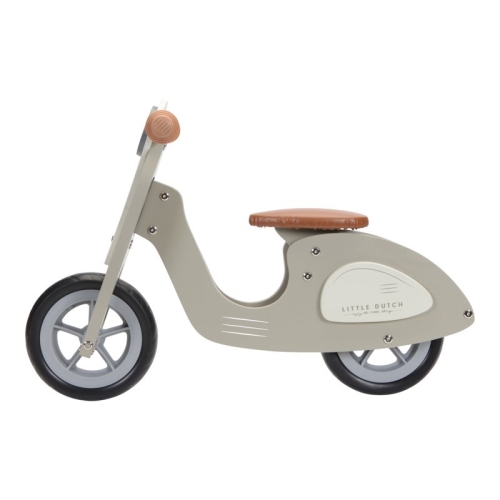 Little Dutch Laufroller aus Holz oliv