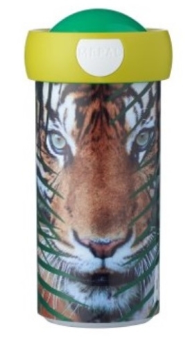 Schulcup Campus 300 ml Animal Planet Tigergrün