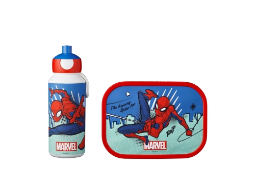 Mepal Trinkflasche und Brotdose Campus Spiderman