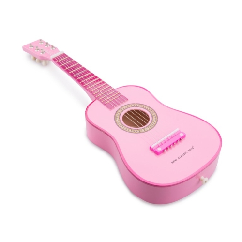 Neue klassische Spielzeuggitarre Pink