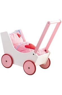 Haba Pink Puppenwagen