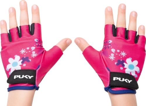 Puky Handschuhe GLOVY rosa Blume Gr. S