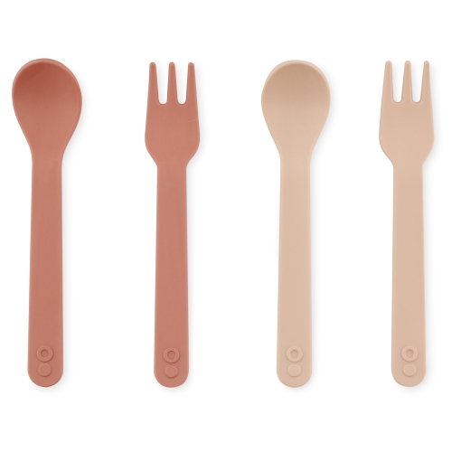 Trixie PLA Löffel/Gabel 2er-Pack rosa