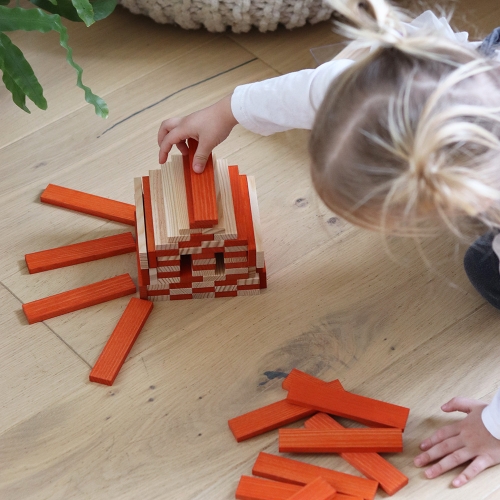 KAPLA Bretter 40 Stück Orange