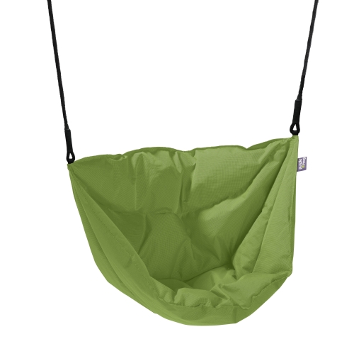 Lila Frosch Mondboot Hängematte Limette