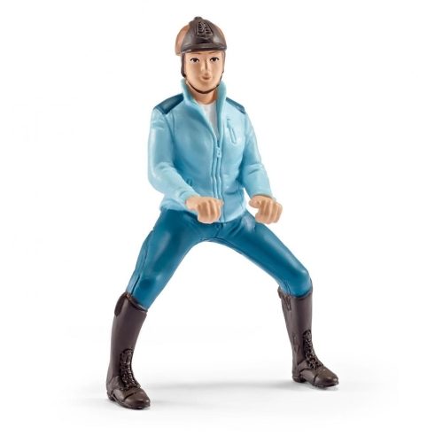 Schleich 42163 Turnierreiter, türkis